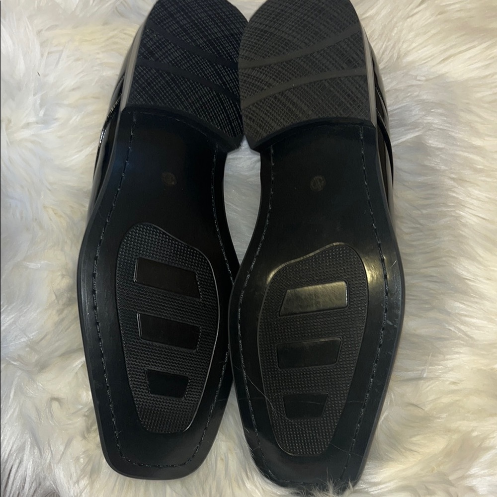 Stafford Men's Black Shoes - Picture 5 of 6